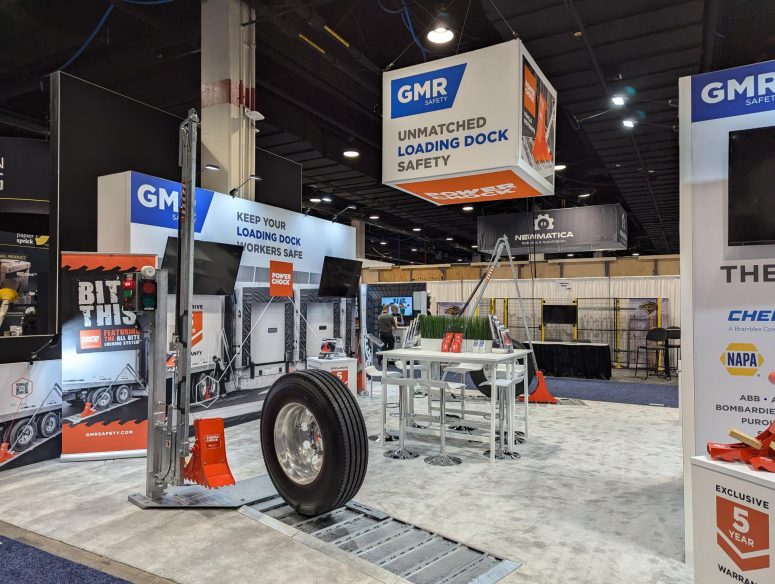 GMR Safety booth during Pack Expo International 2024 in Chicago.