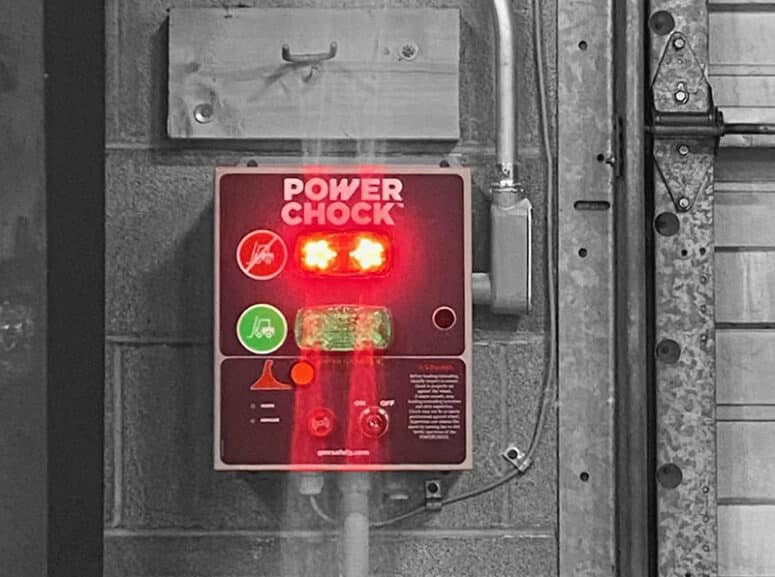 POWER-CHOCK®-control panel